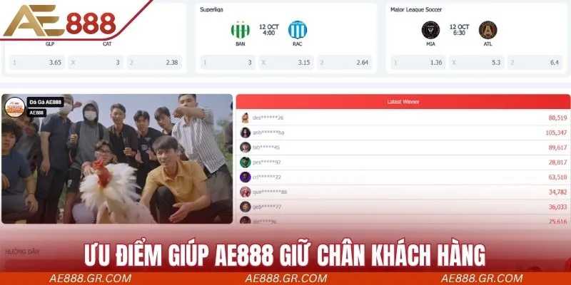 Ưu điểm giúp trang game giữ chân khách hàng